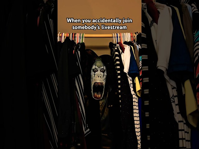 I DIDN’T MEAN TO!!! 😬 #livestream #horror #scary