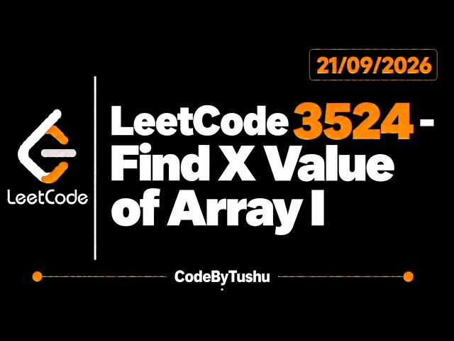 LeetCode 3524 | Find X Value of Array I | Java | Medium | DP | CodeByTushu