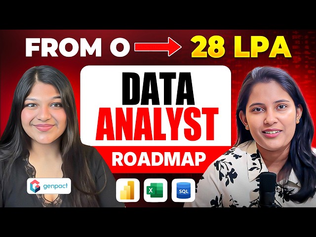 28 LPA+ Data Analyst Roadmap | Genpact Data Engineer Reveals Everything