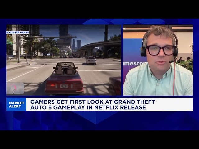 Take-Two shares move higher pre-market as gamers get first look at GTA 6