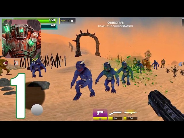 MEGAPAIN - Gameplay Walkthrough Part 1 - Tutorial (ios,Android)
