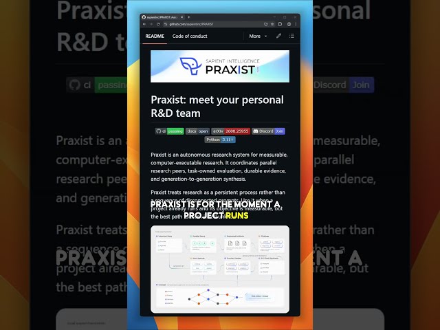 Praxist: a tool where each generation of attempts starts from what the last one learned