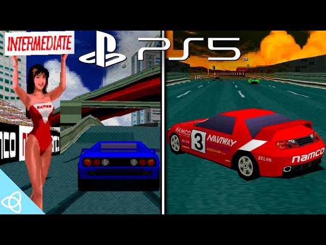 Ridge Racer (PS1) - PS5 Gameplay (PS Plus Premium)