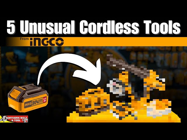 5 Unusual Cordless Ingco Tools You've Never Heard Of