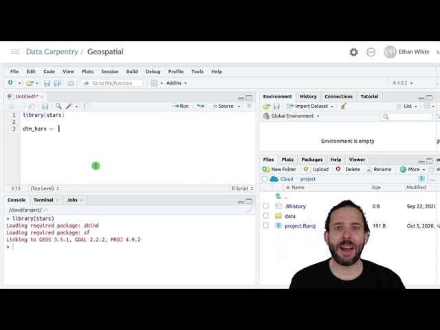 Geospatial Data in R - Introduction to Raster Data