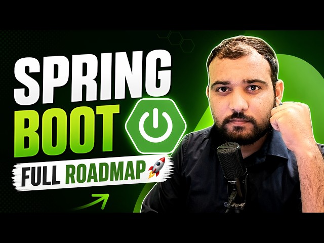 Spring Boot Roadmap 2026 🔥 (Complete Syllabus Step by Step for Beginners )