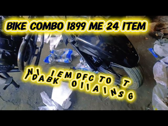 Bike Modification in Sitarganj – 24 Items Combo at ₹1899 | Custom Bike India3️⃣ 