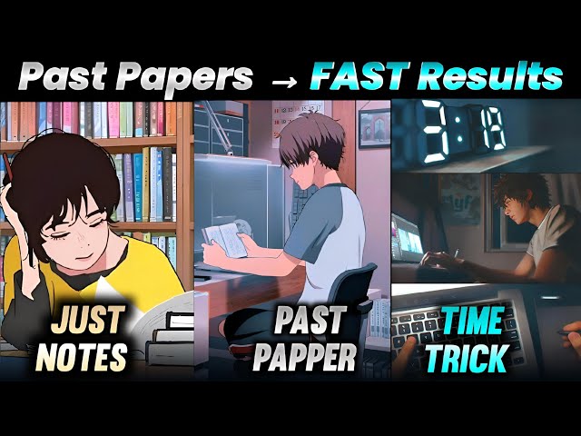 How to ACTUALLY use Past Papers to study FAST