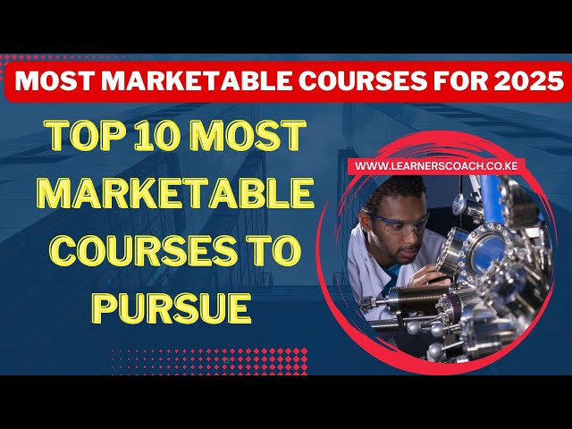 TOP 10 Most Marketable Courses To Pursue in 2025