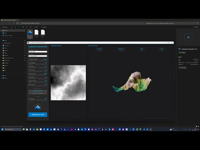 Terrain Generator Master Pro / Copyright Alexandre Martin ( Alexandre196 ) 2026