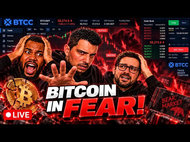 Bitcoin Pulls Back to 84k (Live Trading)