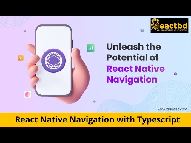 Introduction to react native navigation with Typescript