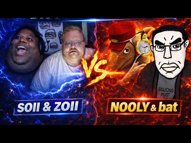 Nooly & Bat Vs Soii & Zoii (Discord Packing)(MAD BEEF)
