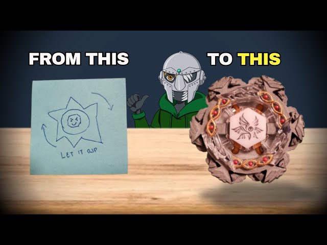 How I Created a Custom 3D-Printed Beyblade (and how you can too)