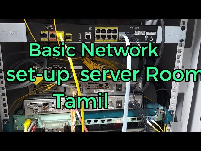 Basic Network set-up  server room Explained  Tamil | Network | serverroom | Tamil Tamizha