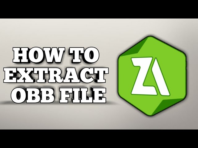 #howto #extract #obb #zip #zarchiver #fulltutorial | HOW TO EXTRACT OBB FILE USING ZARCHIVER
