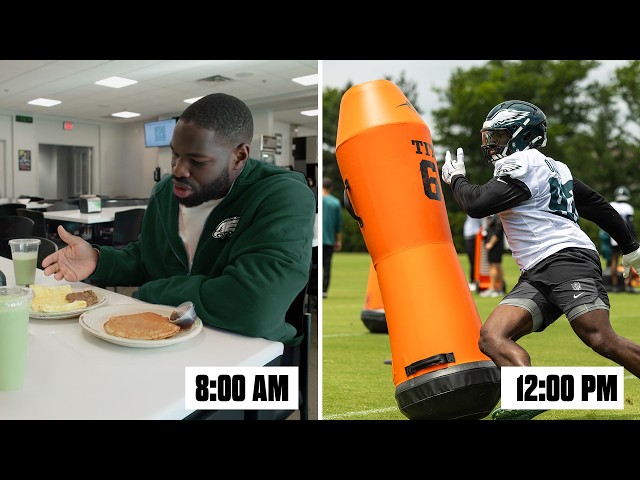 Un día en la vida del jugador de la NFL Moro Ojomo