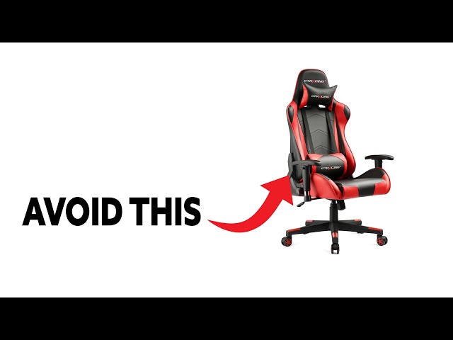 Your Gaming Chair Is the Reason Your Back Hurts