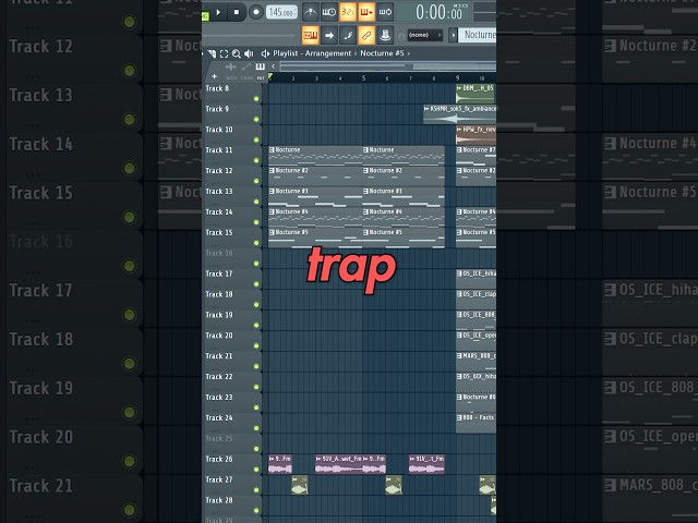 TRAP BEAT FL STUDIO TUTORIAL! #flstudio #flstudiotutorial