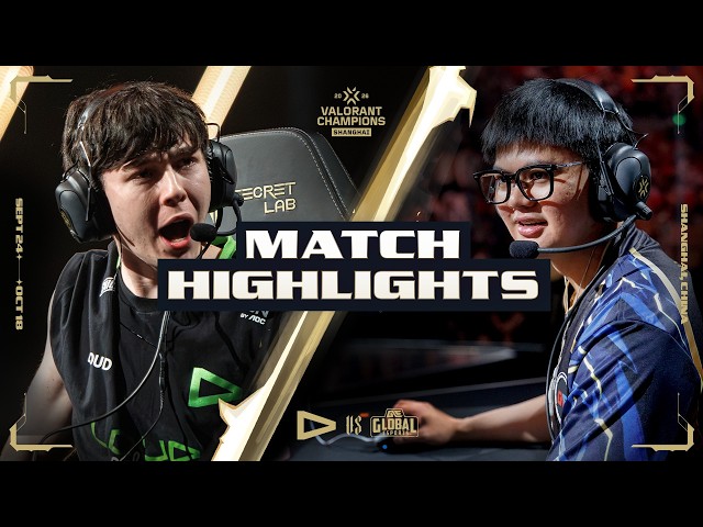 LOUD vs. GE | MATCH HIGHLIGHTS | VALORANT Champions Shanghai - Group Stage