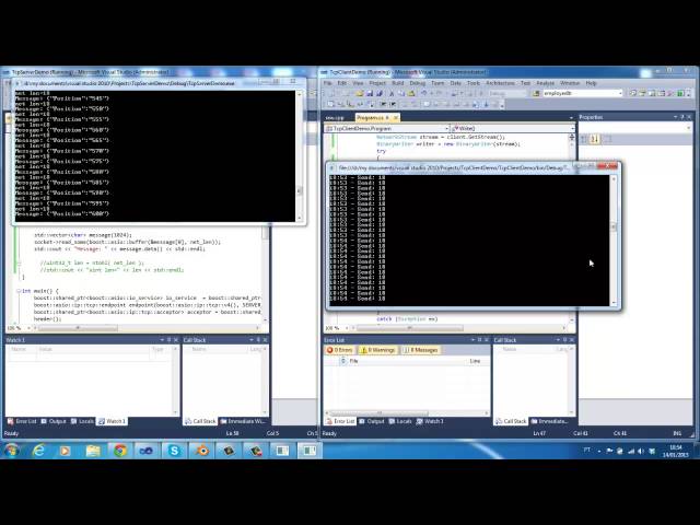 Sockets - Send and Receive Message