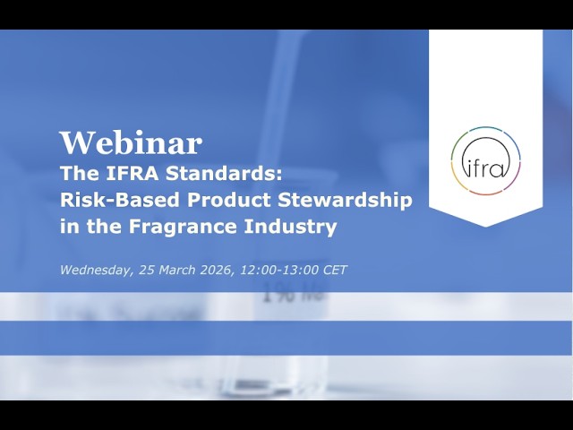 The IFRA Standards: risk-based product stewardship in the fragrance industry