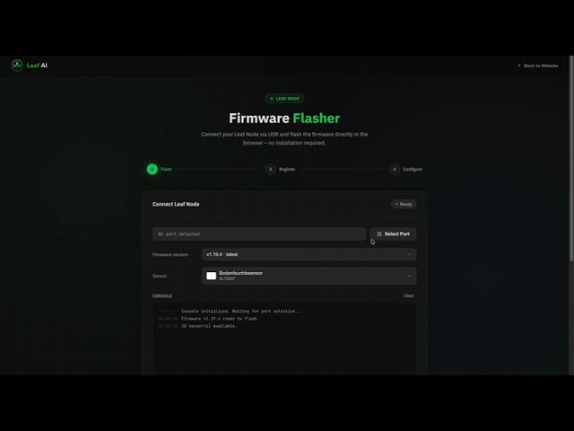 Build an Open Source Sensor & Controller Node in Minutes | Leaf AI