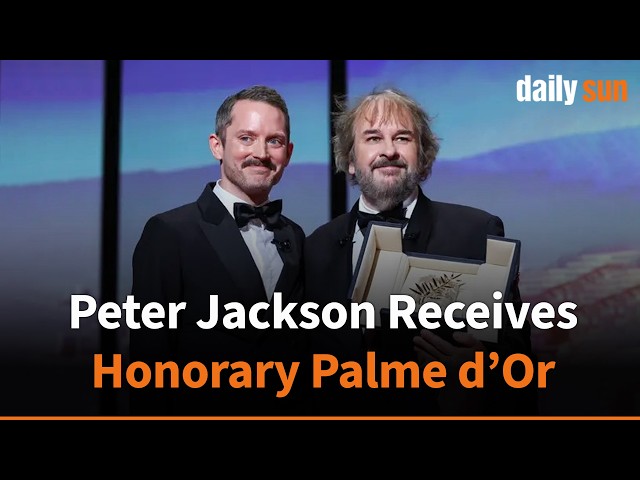 Elijah Wood Honors Peter Jackson with Lifetime Palme d’Or at Gala | Daily Sun