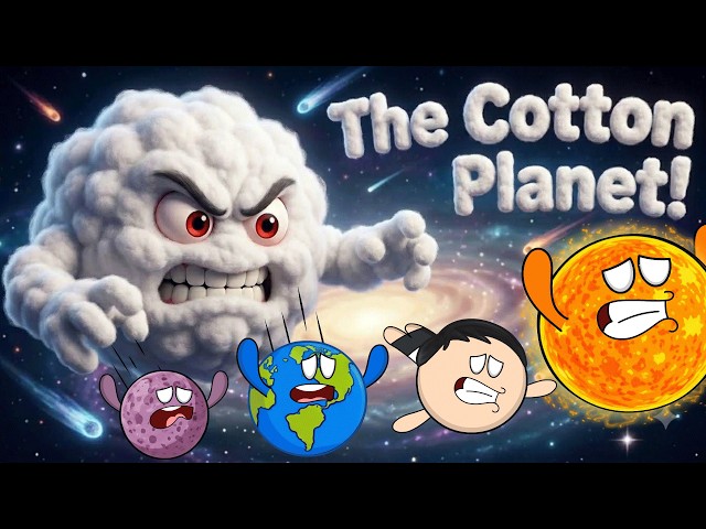 The Cotton Planet! | #aumsum #kids #science