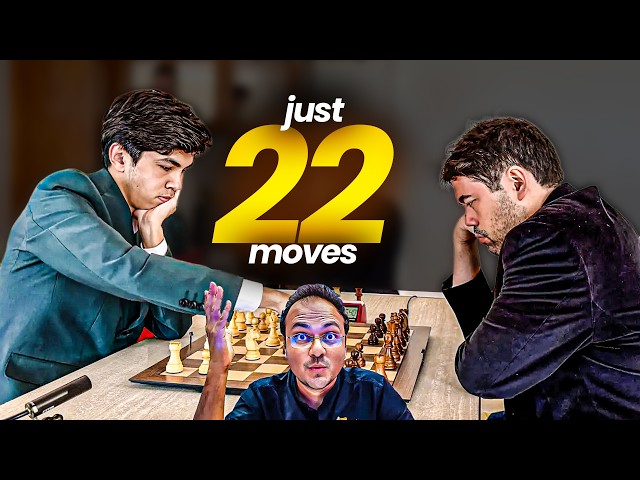Qué ataque tan hermoso | Javokhir Sindarov vs. Hikaru Nakamura | Uzbekistán vs. EE. UU.