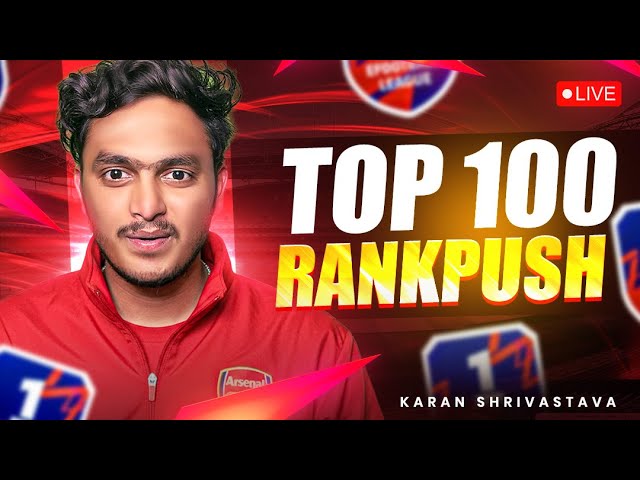 efootball RANKPUSH with main account🔴 Efootball 2025 LIVE #efootball
