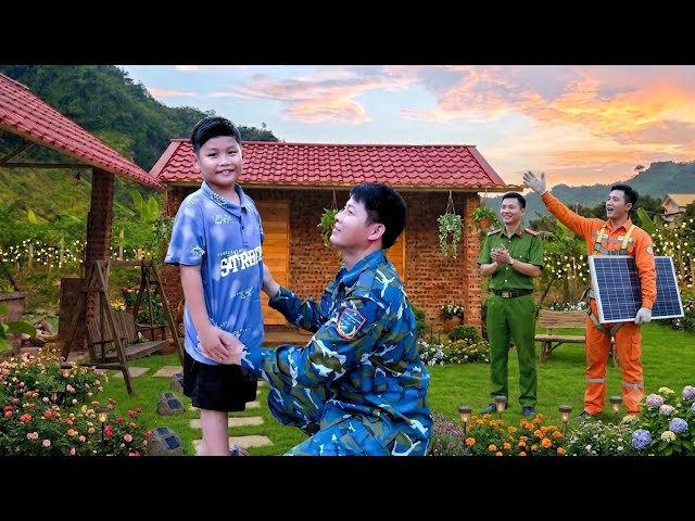 A Veteran Builds His Dream Home by Hand — A Peaceful New Life Begins with His Son