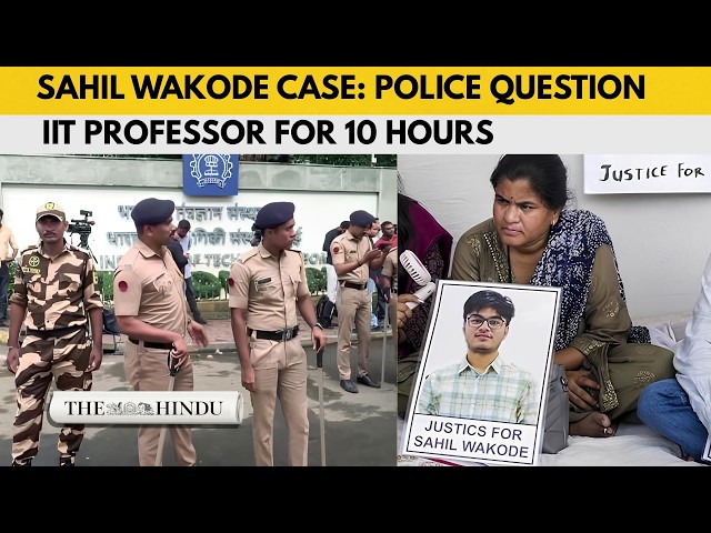 Sahil Wakode case: Father plans IIT campus visit after protest denial
