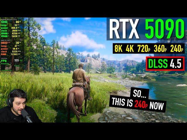 RTX 5090 - Red Dead Redemption 2 with DLSS 4.5 - This time For Real!!