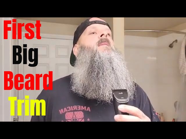Big Beard Trim | My longest video ever made..so get some popcorn!