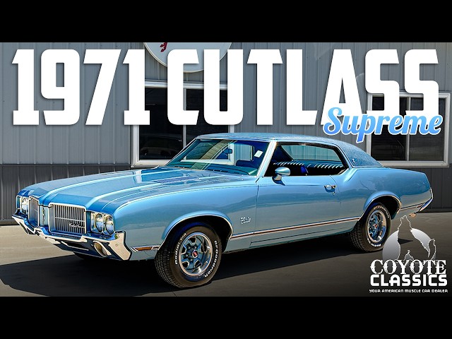 1971 Oldsmobile Cutlass Supreme for Sale at Coyote Classics