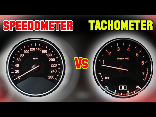 Speedometer vs. Tachometer: What's the Difference?