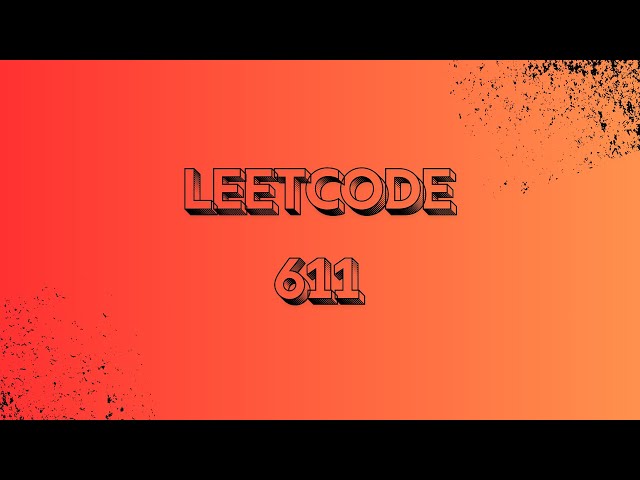 LeetCode 611 Explained in Go | Valid Triangle Number using Heap Sort + Two Pointers