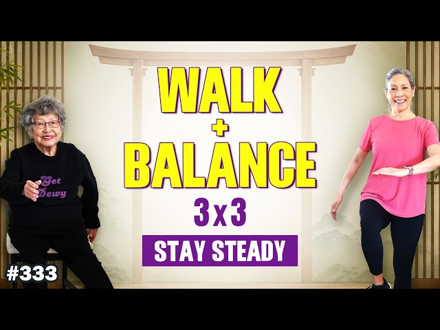 Why Japanese Seniors Do the 3×3: Balance Walking Workout to Prevent Falls