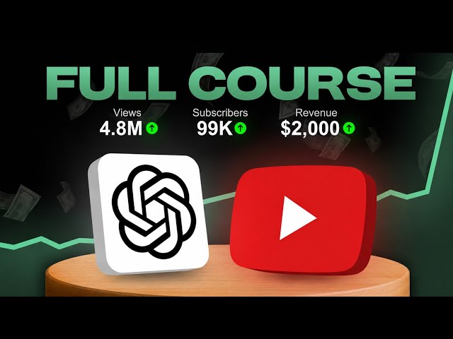 Chat GPT secrets to Go VIRAL on You Tube /full course 2026