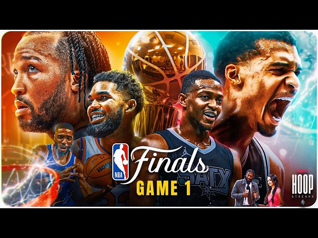 🚨Live from NBA FINALS GM 1: Can the Knicks keep rolling against Wemby’s Spurs? 👀  | Hoop Streams 🏀