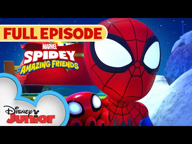 Marvel's Spidey and his Amazing Friends Holiday Full Episode ❄️ | S1 E13 | @disneyjr