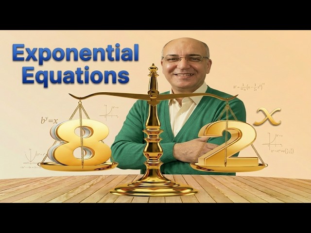 Exercise 2 | lesson 2 (Exponential Equations  | ElMOASSER | 3rd Year Preparatory |2027