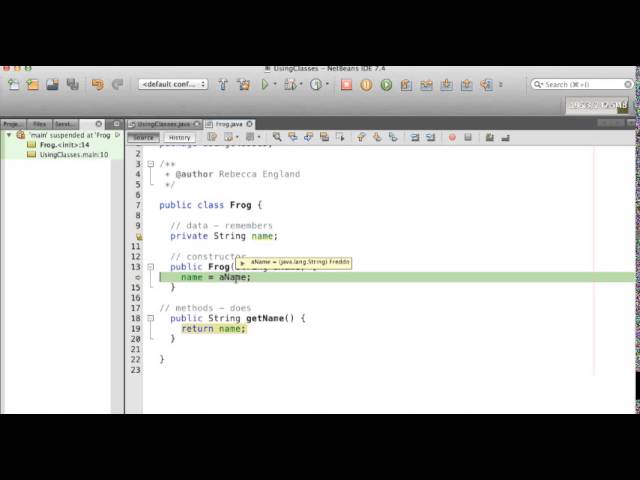 03 - Debugging Java objects