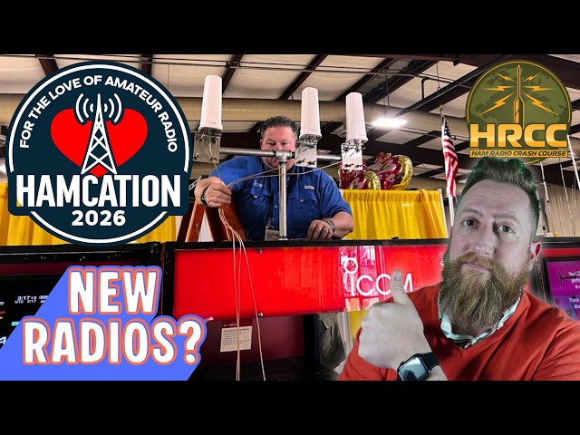 HamCation 2026 Show Floor Tour - ICOM, Yaesu & More!