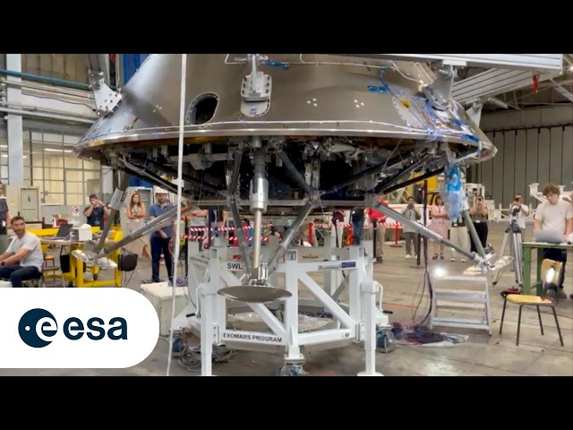ExoMars stretches out its legs