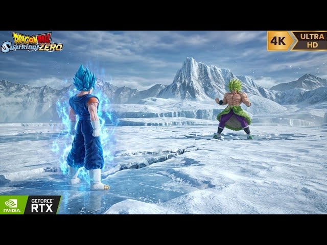Vegito (Super) VS Broly (Super), Unique & Insane Battle, Dragon Ball Sparking Zero, 4K 60FPS.