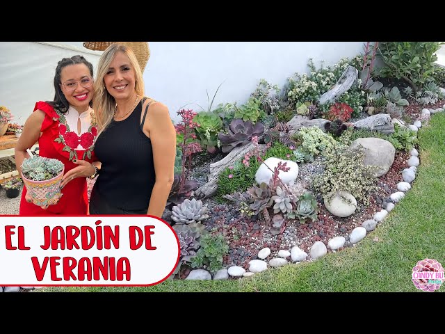 TOUR POR EL JARDÍN DE VERANIA TORRES │Candy Bu