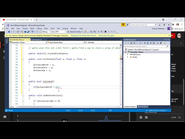 Development session with me Clateman