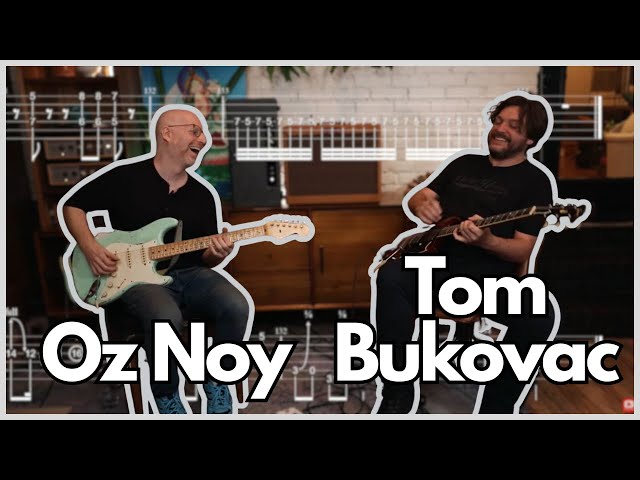 Oz Noy & Tom Bukovac Improvise with Tabs | Learn Their Licks